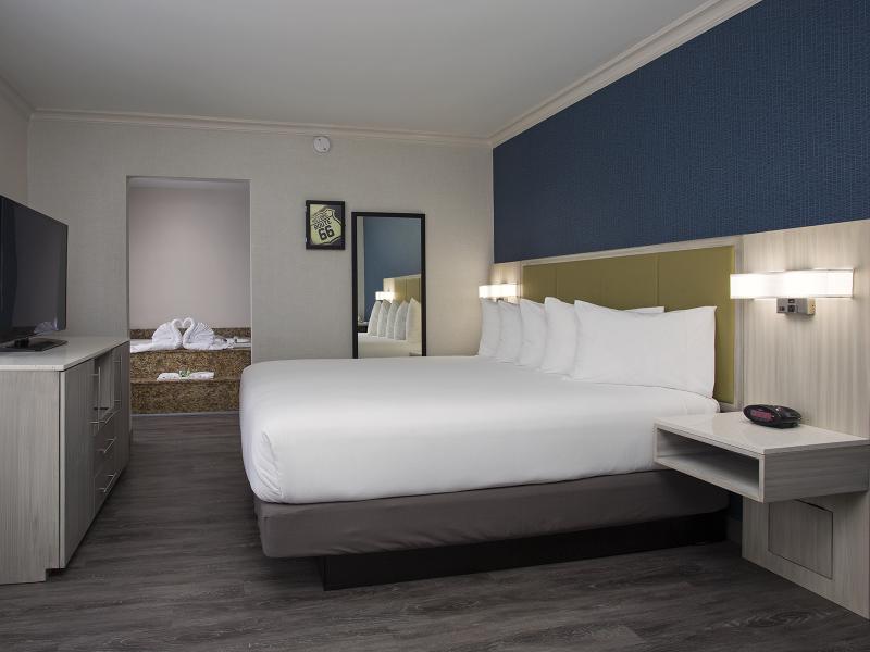 King room at SureStay Santa Monica