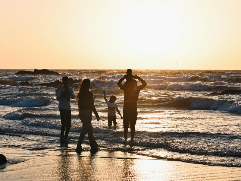 family beach vacation