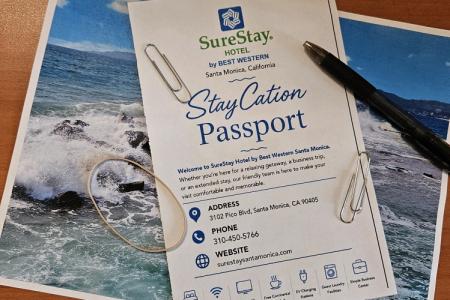StayCation Passport vacation dreams