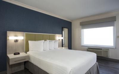 Santa Monica Hotel room with queen bed; Accessible Room